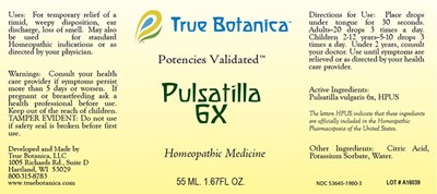 Pulsatilla 6x (Pulsatilla 6x 55 mL Otc V1 1 2014)